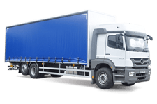 Car Hire Clapham - 26 Tonne Curtain Side Truck - Truck hire Clapham