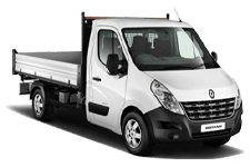 Car Hire Clapham - 3.5 Tonne Tipper Transit - Van hire Clapham